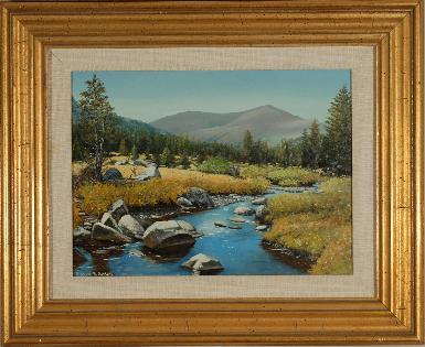 Ralph Baker, landscape, california